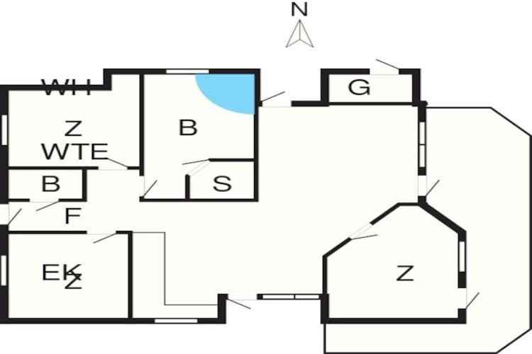 8 Person Holiday Home In Ulfborg Buitenkant foto